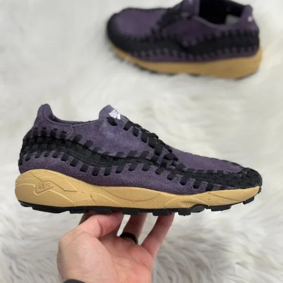 Nike Air Footscape Woven Dark Raisin Womens FZ2615-500 NEW Sz 8 - Picture 1 of 4